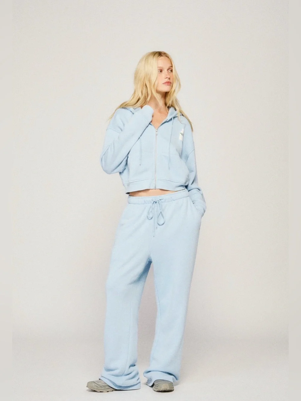 Dairy Boy Milk Bottle Zip Hoodie and Sweatpants Set